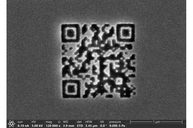 星歐娛樂官方:世界最小二維碼問世:僅 1.98 平方微米,數據可存千年